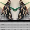 Casual Dresses 2021 Autumn Womens Maxi Baroque Print Lantern Sleeve Long Button Bandage Elegant Dress Slit Evening Party Sun Dress256W