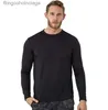 Roupa Interior Térmica Masculina 100% Lã Merino Camiseta Masculina Lã Merino Roupa Interior Térmica Camada de Base Masculina Camisa de Lã Merino 240g Wicking Respirável Anti-OdorL231011