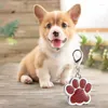 Dog Tag Cat Tags Engraved Puppy Pet ID Name Collar Pendant Accessories Glitter