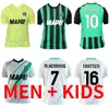 2023 2024 Sassuolo BEARDI PINAMONTI Maillots de football pour hommes OBIANG DEFREL PEGOLO LAURIENTE Chemises de football à manches courtes