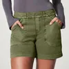 Women's Shorts Women Cargo Hiking Tactical Pants Bottoms Leisure Regular Fit Pockets Stretch Military Joggers