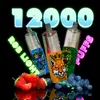 VAPME King 12000 E-sigaret 18 kleuren 12K trekjes Mesh Coil Wegwerp vape-pen 650 mah oplaadbare batterij Luchtstroom instelbaar 20 ml voorgevuld
