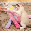 Cat Toys Interactive Chew Kitty Kick Sticks Yumuşak Peluş Catnip Oyuncak Diş Temizleme ve Kapalı Oynatma 231011 için Dayanıklı