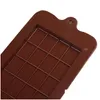 Attrezzi per torte Stampo per cioccolato 24 cavità Torta Bakeware Utensile da cucina Sile Candy Maker Zucchero Mod Bar Block Vassoio per ghiaccio 1223353 Home Garde Dhkqg