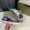 Modeontwerper schoenen echt luxe leer Handgemaakte veelkleurige gradiënt Technische sneakers heren dames beroemde schoen Casual schoenen Trainers merk w405 003