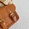 Handbags England Style Kids Luxury Designer Vintage Leather Handbag Toddler Little Girls Mini Cute Crossbody Purse 231010