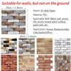 Wall Stickers 10pcs Sticker Self Adhesive waterproof PVC Tiles Floor Marble Bathroom living room Bedroom Ground Thick Wallpapers 231010