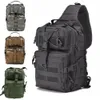 Sacos ao ar livre Mochila Militar Pacote de Assalto Tático Crossbody Sling Bag Impermeável Mochila Saco Ao Ar Livre Caminhadas Camping Pack Homem Bolsa de Ombro 231011