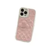 Custodia per telefono in pelle di design iPhone 14 Pro Max Elegante copertina posteriore stampata Custodia per telefono di lusso Custodia morbida completa Custodia protettiva 13 12 Mini 11 Xs XR X 8 7