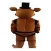 2019 usine cinq nuits chez Freddy's FNAF Freddy Fazbear mascotte Costume dessin animé mascotte Custom269D