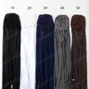 Instant Hijab Met Cap Zware Chiffon Jersey Hijab Voor Vrouwen Sluier Moslim Mode Islam Hijab Cap Sjaal Voor Moslim vrouwen Hoofddoek