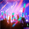 Led Rave Toy Glow Sticks Bk Toy Jy 4Th Forniture per feste Led Stick in schiuma con 3 modalità Colorf Lampeggiante Glowing In The Dark per Wedding Rave Dhqa7