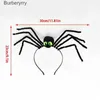 Acessórios de fantasia Halloween Spider Criativo Engraçado Headband Performance Masquerade Dress Up Spider Headdress Helloween Party Decoração AcessóriosL231010L