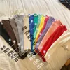 Camisetas para mujer, camisetas para mujer, camisetas de verano tejidas de Color sólido con cuello redondo, estilo coreano, manga corta, venta de camisetas para mujer, camiseta Drop LYY4569