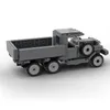 Jouets de Transformation Robots soviétique GAZ AAA véhicules militaires camions WW2 modèle de camion armée Minifigs briques blocs de construction pour enfants 231010