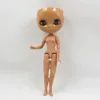 Puppen DBS Blyth Puppe Gelenkkörper Bjd Spielzeug ohne Make-up glänzendes Gesicht für Cutom DIY Anime Mädchen 231011