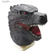 Akcesoria kostiumowe Maska dinozaurów Reneeco dla dorosłych Krokodyl Maski Mężczyźni Ice Dragon Mask Karnawał