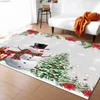 Dekoracje Bożego Narodzenia dom Bożego Narodzenia ciężarówka dywan do salonu sypialnia sypialnia Dekoracja podłogi miękki dywan