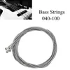 1 set di bass corde in acciaio 040-100 per 4 corde strumenti musicali di bassi elettrici