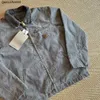 2023 Herrenjacke Modemarke Carhart Detroit Batik Arbeitsoutfit Canvas Reißverschluss Coach Lässige locker sitzende Damen Herren Lose Designerjacke