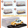 Diecast Model CCA Gulf Gas Station Fusca Bus GT Camaro Racing Car Metal Miniature Vehicle Child Toy For Boy Gift 231010