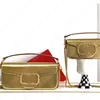 MINI LOCO Handtasche Swarovski Imitation Kristalldekoration Baguette Designertasche die Einkaufstasche Damenhandtasche Luxus-Crossbody-Mode-Damengeldbörsen Tasche aus echtem Leder