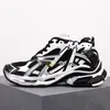 Designers Paris Runner 7.0 men women shoes Transmit sense 7 Blue Grey Trainers black white pink blue Burgundy Graffiti Deconstruction sneakers Sneakers