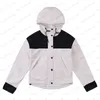 Moda New Mens Designer Homens Outdoor enfrentou Jaquetas Interchange North Jacket Parkas Impermeável e à prova de vento Outerwear Jaquetas Tamanho Asiático S-X2XL