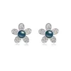 Boucles d'oreilles Swarovski Designer Luxury Fashion Women Elements Boucles d'oreilles en perles autrichiennes - Feux d'artifice romantiques édition coréenne Boucles d'oreilles pour femmes