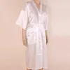 Męskie szaty granatowe chińskie chińskie szaty kimono faux jedwabna suknia kąpielowa szlafrok koszuła nocna hombre pijama size s m l xl xxl xxxl tb01m 231011