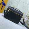 Women Designer Torka na ramię luksurys torebki pochette wytłoczona błyskawica list empreinte torby na wiadomości skórzana kobieta moda lampart torebka crossbody