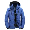 Erkekler Down Parkas Yüksek Kaliteli Ceket Erkek Kış Parkas Erkek Beyaz Ördek Aşağı Down Ceket Kapşonlu Açık Kalın Sıcak Yastıklı Kar Ceket Büyük Boy M-4XL 231010