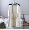 Womens Fur Faux Lady Wool Causal Long Coats Female Girl Sheep Shearling Warm Jacket Contrast Color Overcoat JT3179 231010