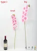 Decorative Flowers 1 Stem Real Touch Latex Artificial Moth Orchid Butterfly Flower For House Home Wedding Festival Decoration F472
