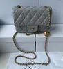 WOC сумки через плечо Элитный бренд модные маленькие квадратные классические женские кожаные дизайнерские сумки на цепочке с маленьким золотым шариком 17 см