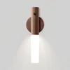 Lampa ścienna Inteligentna światło kontrola ludzkiego ciała indukcja noc ładowanie szafki LED garderoba USB stolik nocny