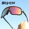 Utomhusglasögon SCVCN Män cykelcykling Solglasögon Kvinna MTB Road Bike Driving Goggles Sports Running Glasses UV400 Handing 231011