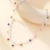 Chains YASTYT Gemstone Pearl Femme Necklace Bobo Fashion Ivory Pearls And Lover Shape Gems For Women Jewelry Gift Wholesale