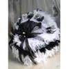 Şemsiye Black Swan'ın Rüyası Lolita El Yapımı Çay Partisi Çiçekleri Evlen Klasik Bebekler Tüy Luo Şemsiye Parasol Pesca Cosplay