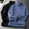 Men's Thermal Underwear Men Thermal Underwear Tops Fleece Thickened T-Shirt Slim Bottom Warm Clothes Autumn Winter Thermo Pullover Long Sleeve Base TeeL231011