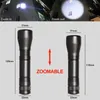 Flashlights Torches UV Zoomable Function Torch Pet Urine Stains Detector Scorpion Mini Light Use 18650 Battery Lamp