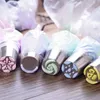 Cake Tools 9pcs 1Set Russian Piping Tips Cream Nozzles For Tool Bakery Accessories Flower Pastry Bag Decorating 231011