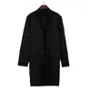 Jaquetas masculinas Mens jaqueta casaco de lã vestido zip impressão outwear ups traje tailcoat casacos góticos praty tum