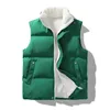 Gilets pour hommes Hiver Hommes Polaire Chaud Veste sans manches Casual Mens Solide Gilet Épais Mode Col Stand Zipper Vest Outwear 231011