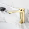 Bathroom Sink Faucets Black Basin Faucet Cabinet Under Counter And Cold Water Mixer Single Handle Hole Taps