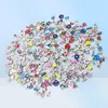 Colorful Images100pcslot Styles Mixed Designs Floating Locket Charm Alloy Charms For Glass Living Lockets Jewelry DIY2024213