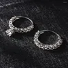 Avec pierres latérales 2 pièces mode Zircon cristal strass bague de fiançailles pour femmes dames bagues de mariage bijoux taille 6/7/8/9/10