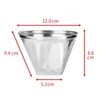 Coffee Filters Filter Maker Reusable Stainless Steel 4 Cone For Ninja Accessories