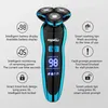 Razors Blades Fast Razor Electric Shaver Hair Cutting Shaving hine for Men Clipper Rotary Beard Trimmer 100% Waterproof 231011