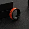 Cluster Ringe Mode Edelstahl Ring Basketball Für Männer Frauen Symbol Trendy Drehen Dekompression Schmuck